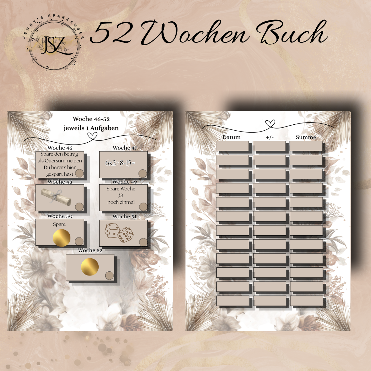 52 Wochen Buch
