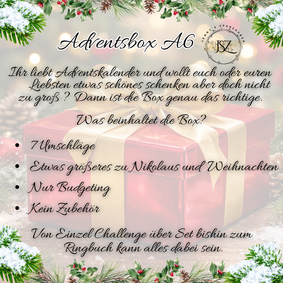 Adventsbox A6