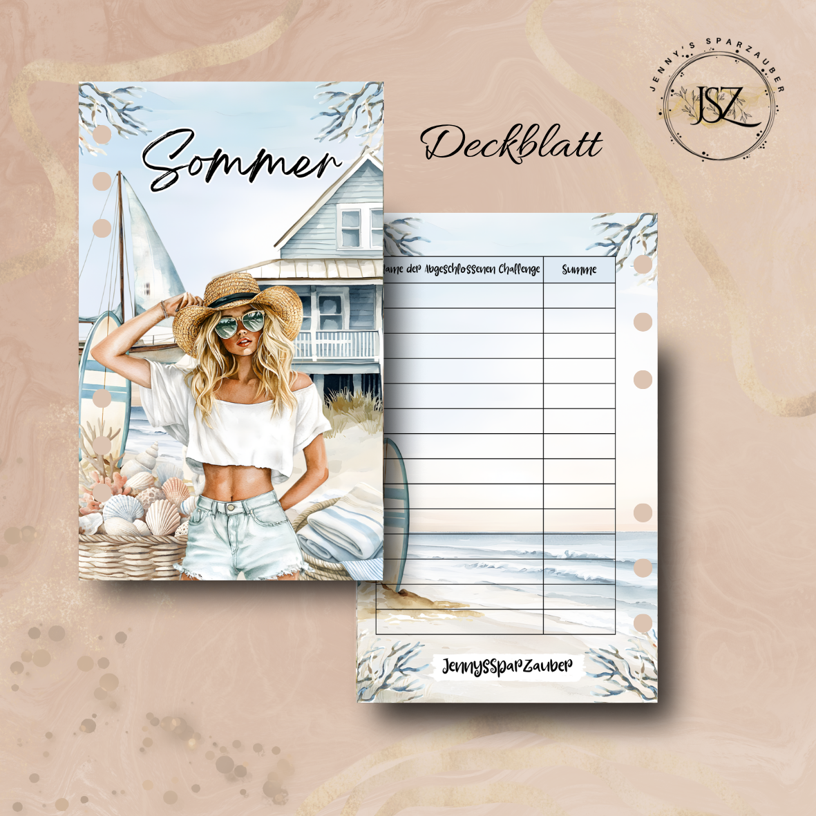 Deckblätter Jahreszeiten