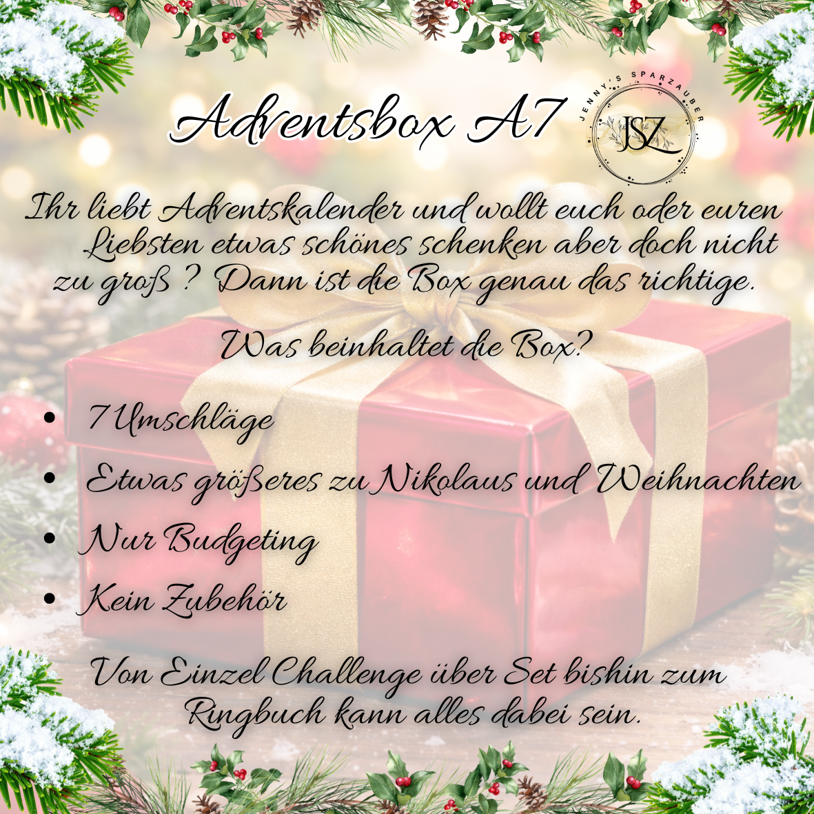 Adventsbox A7