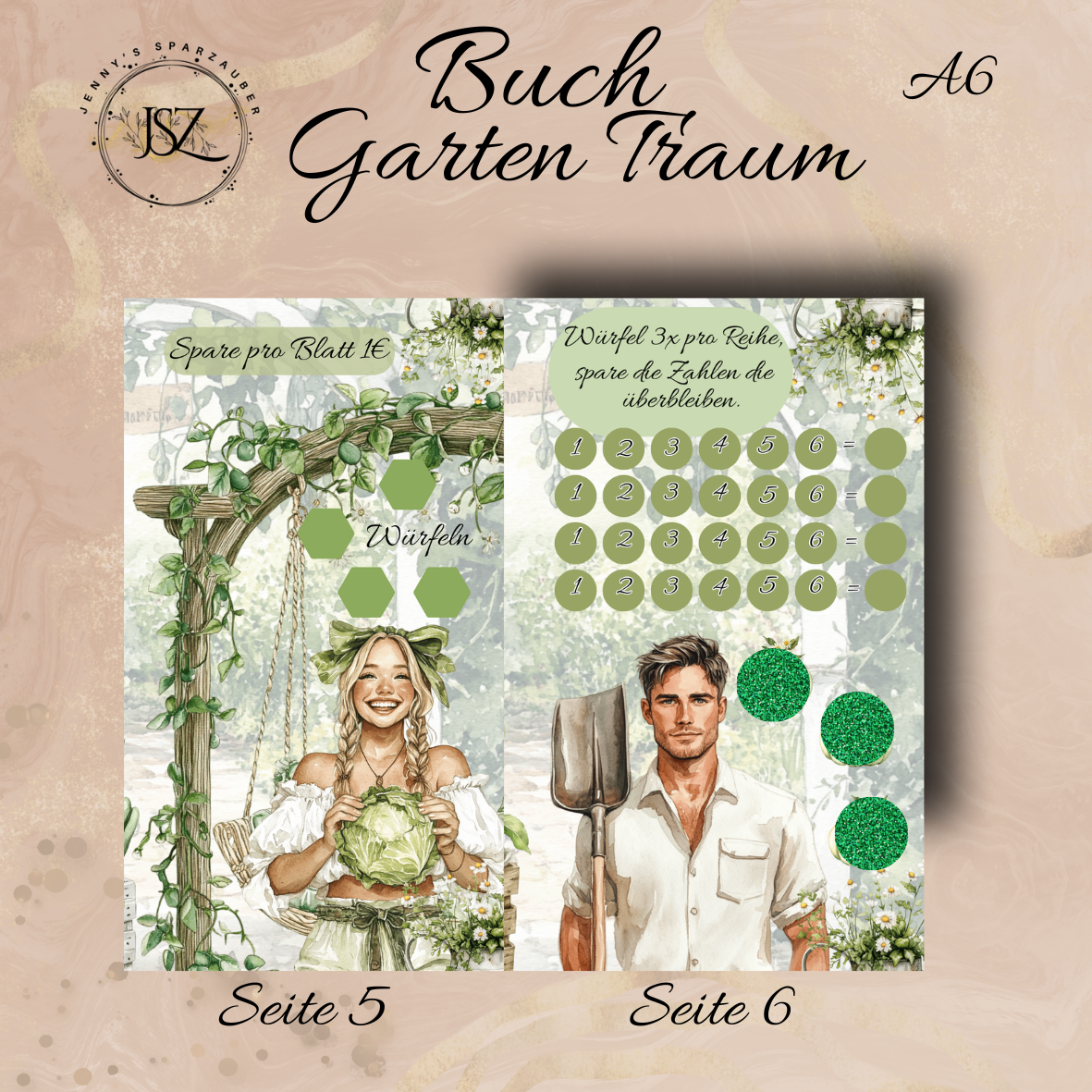 Buch Garten Traum A6
