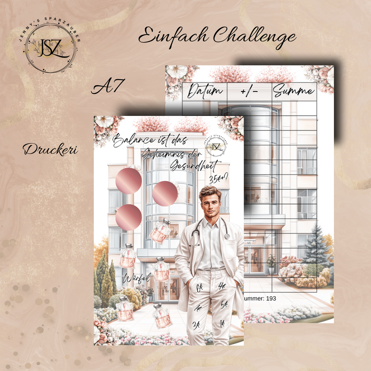 Balance ist das Geheimnis der Gesundheit