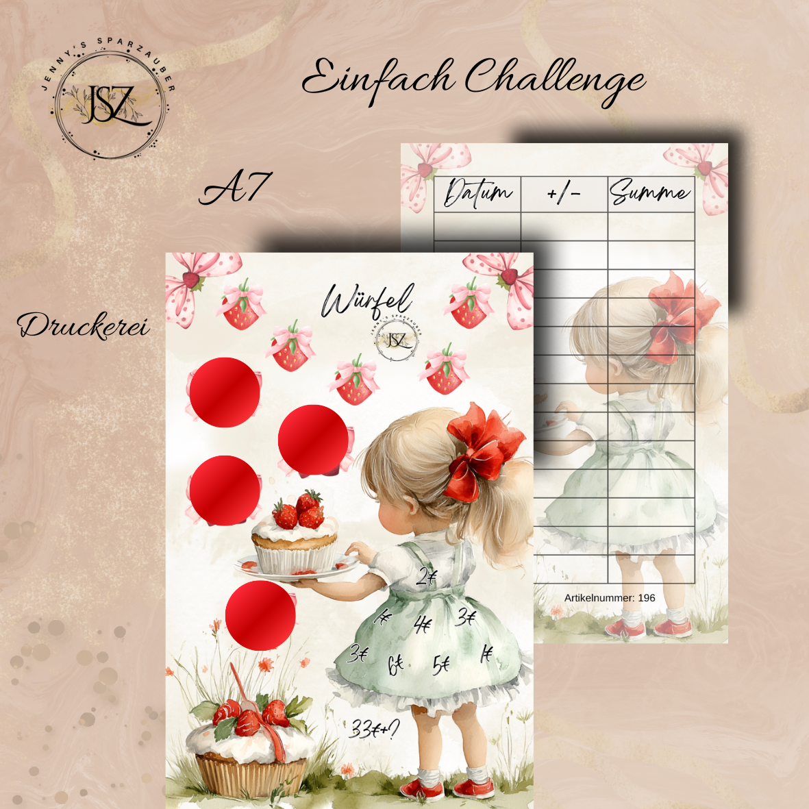 Erdbeer Mädchen