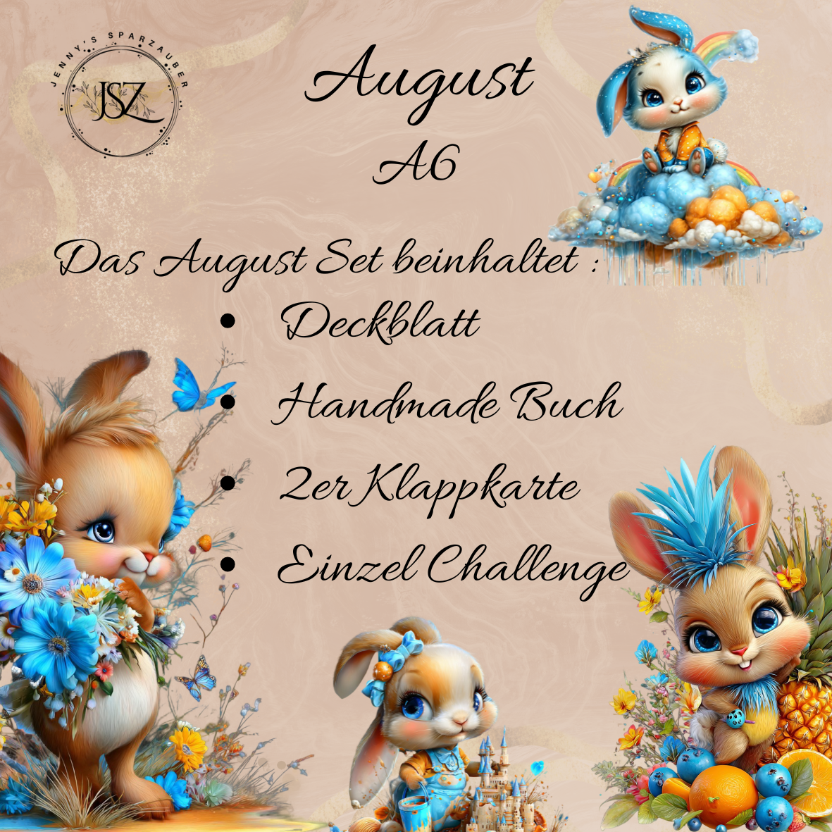 Monatsumschlag August