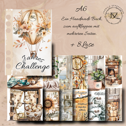 Jahreschallenge Buch A6