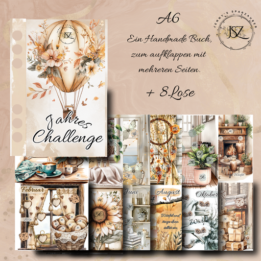 Jahreschallenge Buch A6