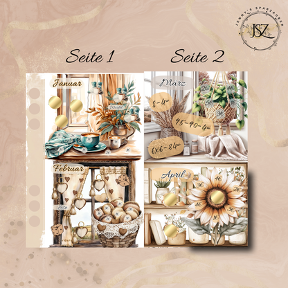 Jahreschallenge Buch A6