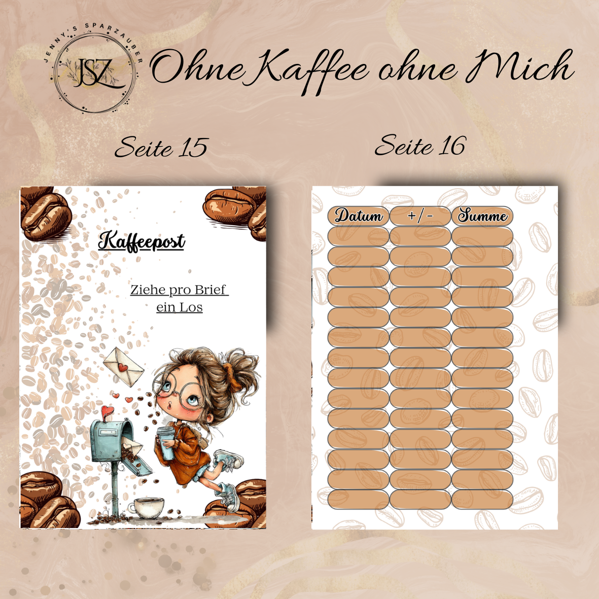 Ringbuch Ohne Kaffee ohne Mich