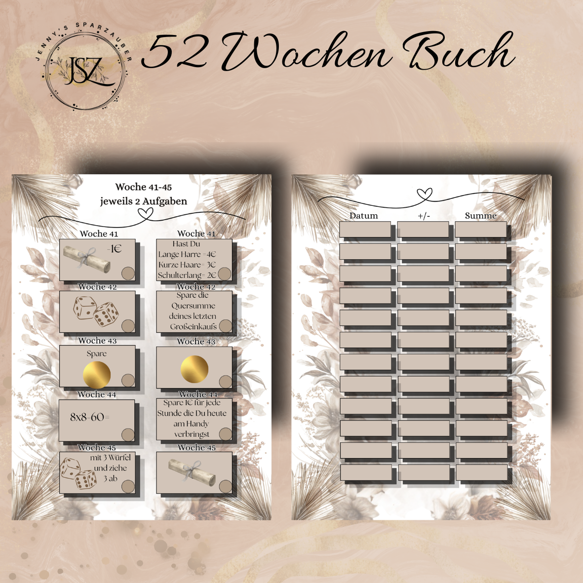 52 Wochen Buch