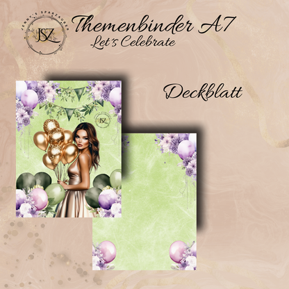 A7 Let´s Celebrate Themenbinder Reste(Ohne Binder)