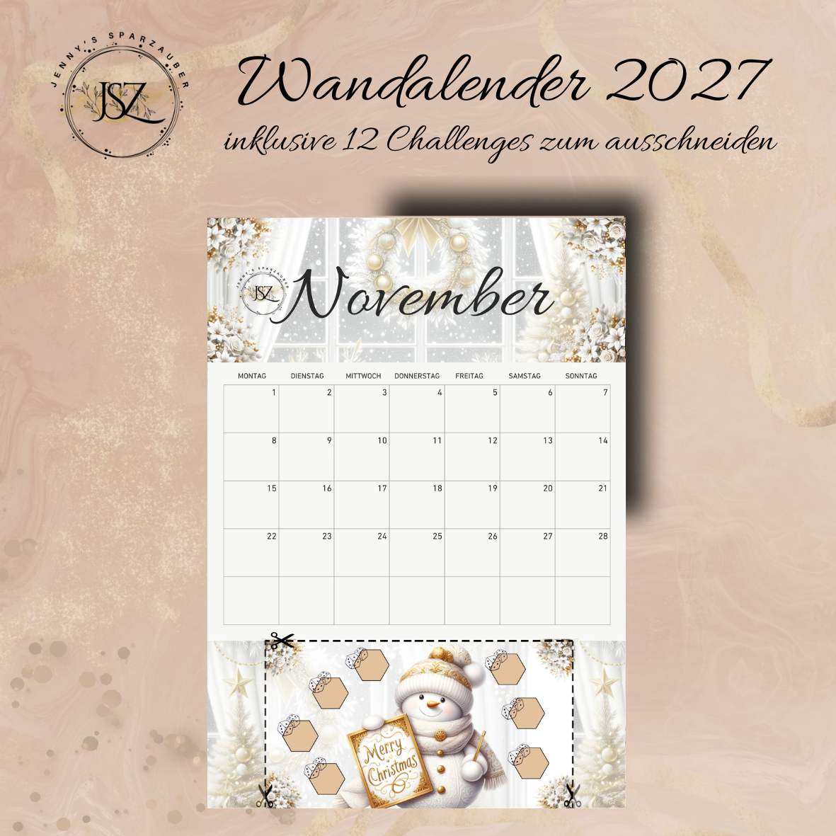 Wandkalender 2027