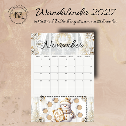 Wandkalender 2027