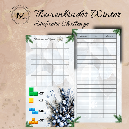 Themenbinder Winter