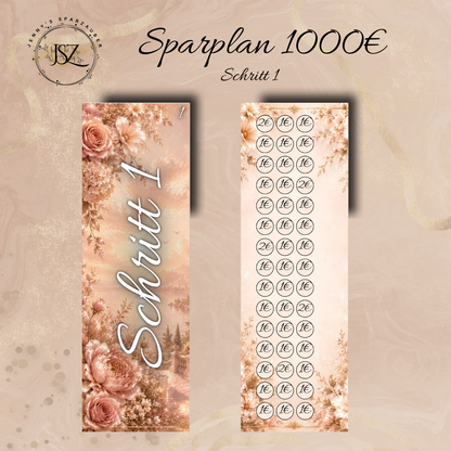 Sparregister 1000€