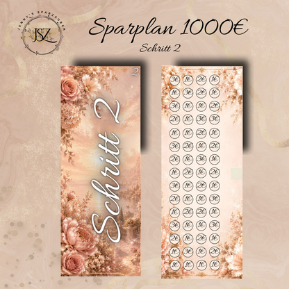 Sparregister 1000€