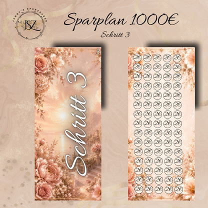 Sparregister 1000€