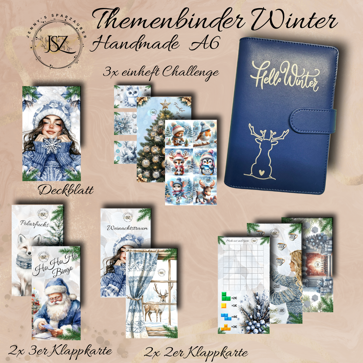 Themenbinder Winter