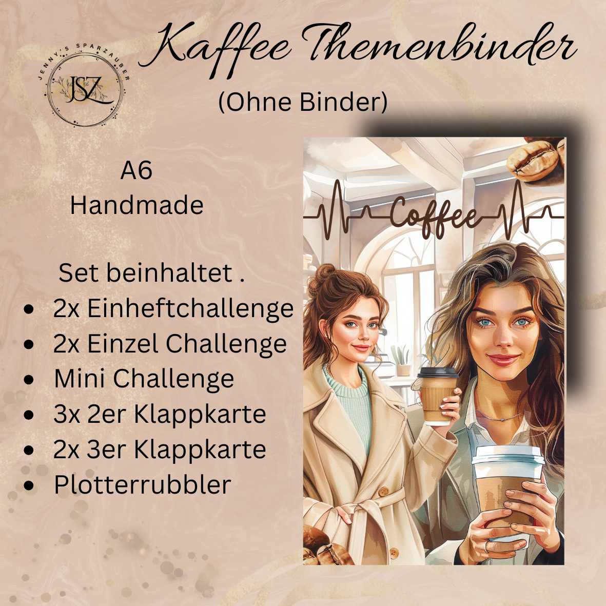 Kaffee Themenbinder