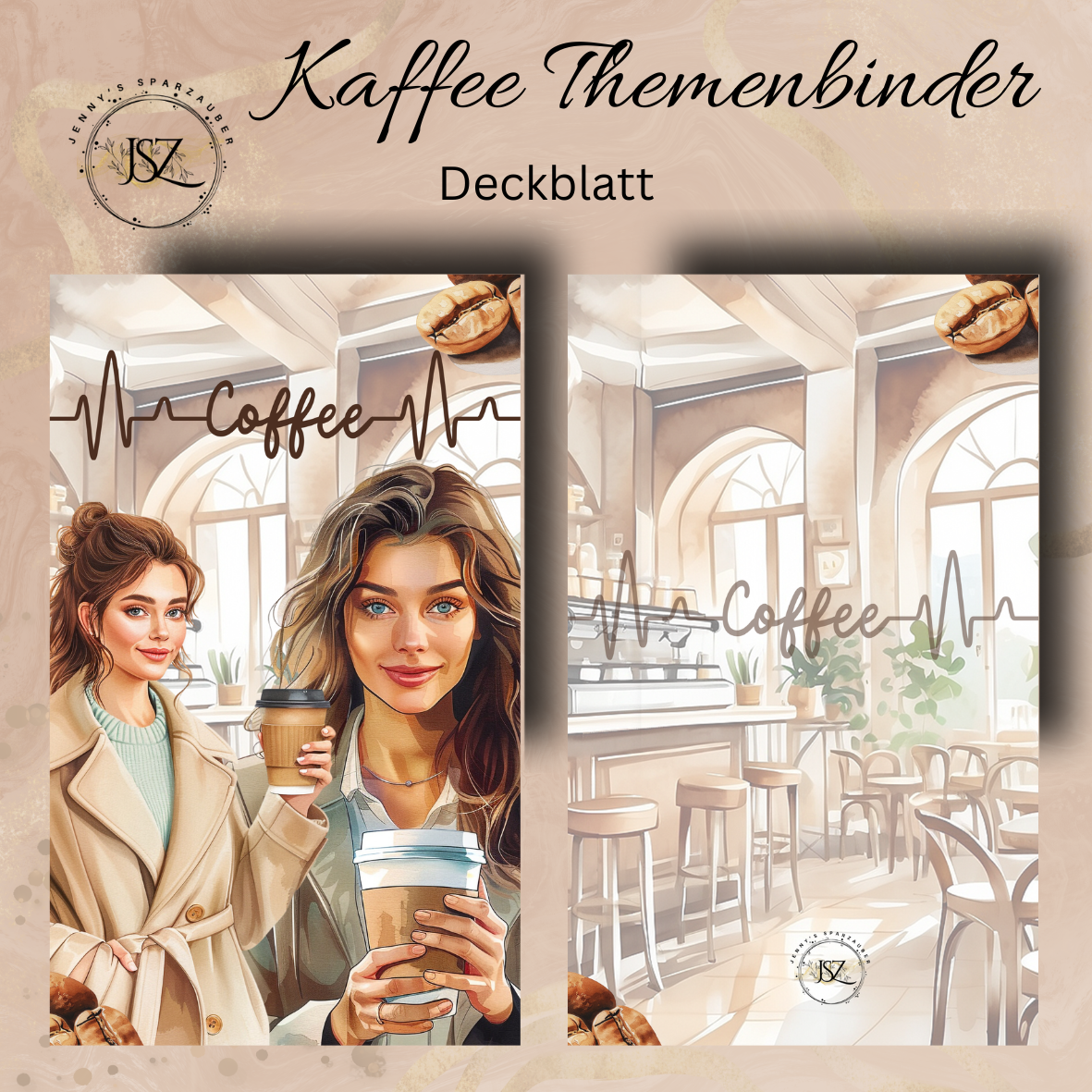 Kaffee Themenbinder