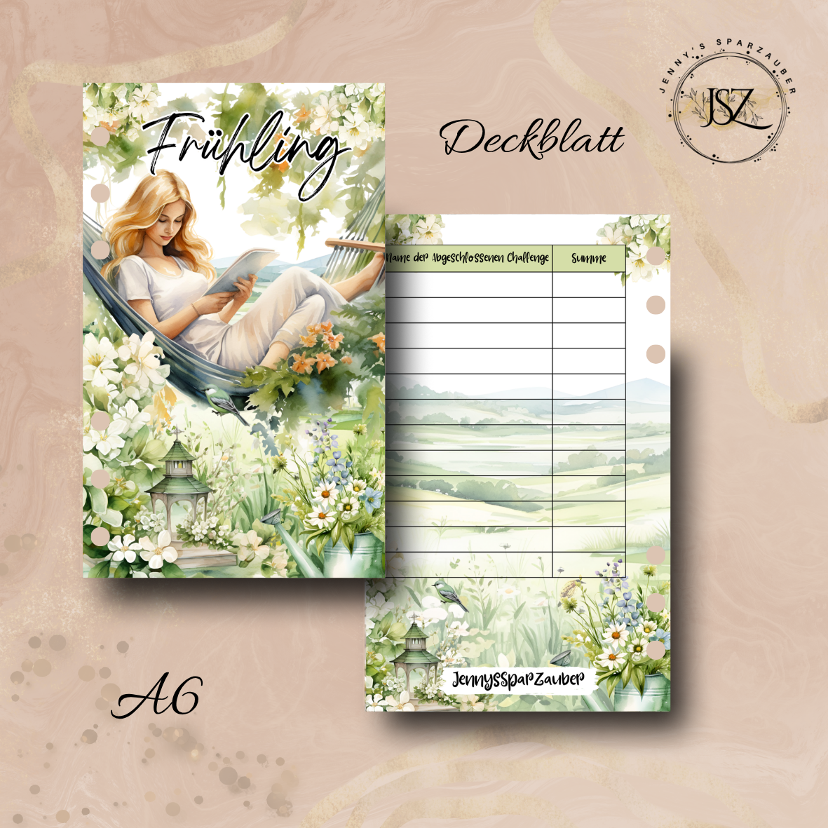 Deckblätter Jahreszeiten