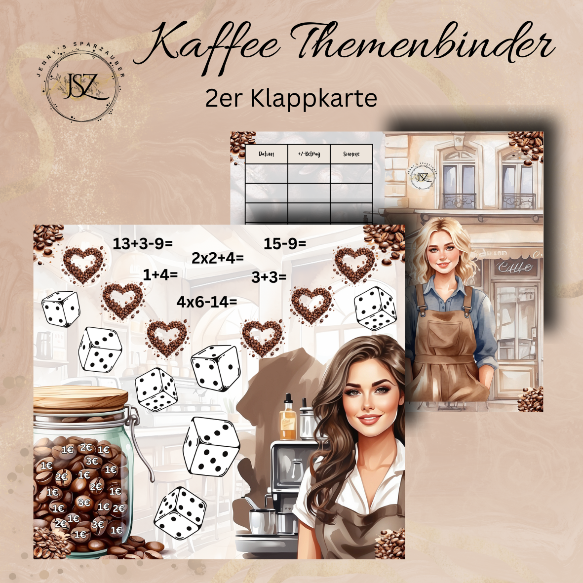 Kaffee Themenbinder