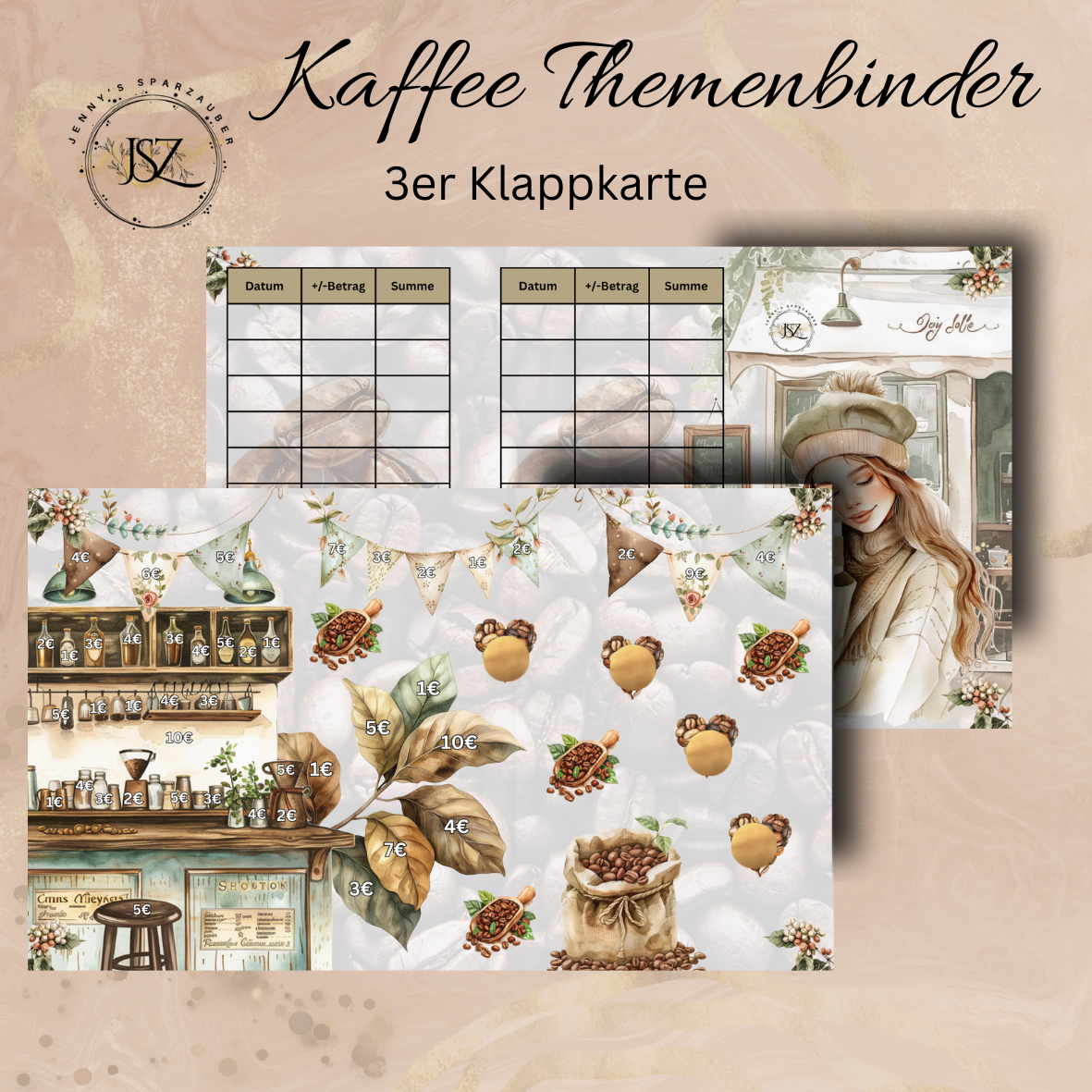 Kaffee Themenbinder