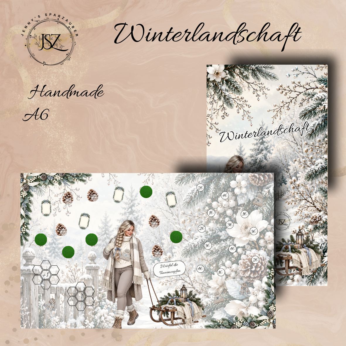 Winterlandschaft 3er