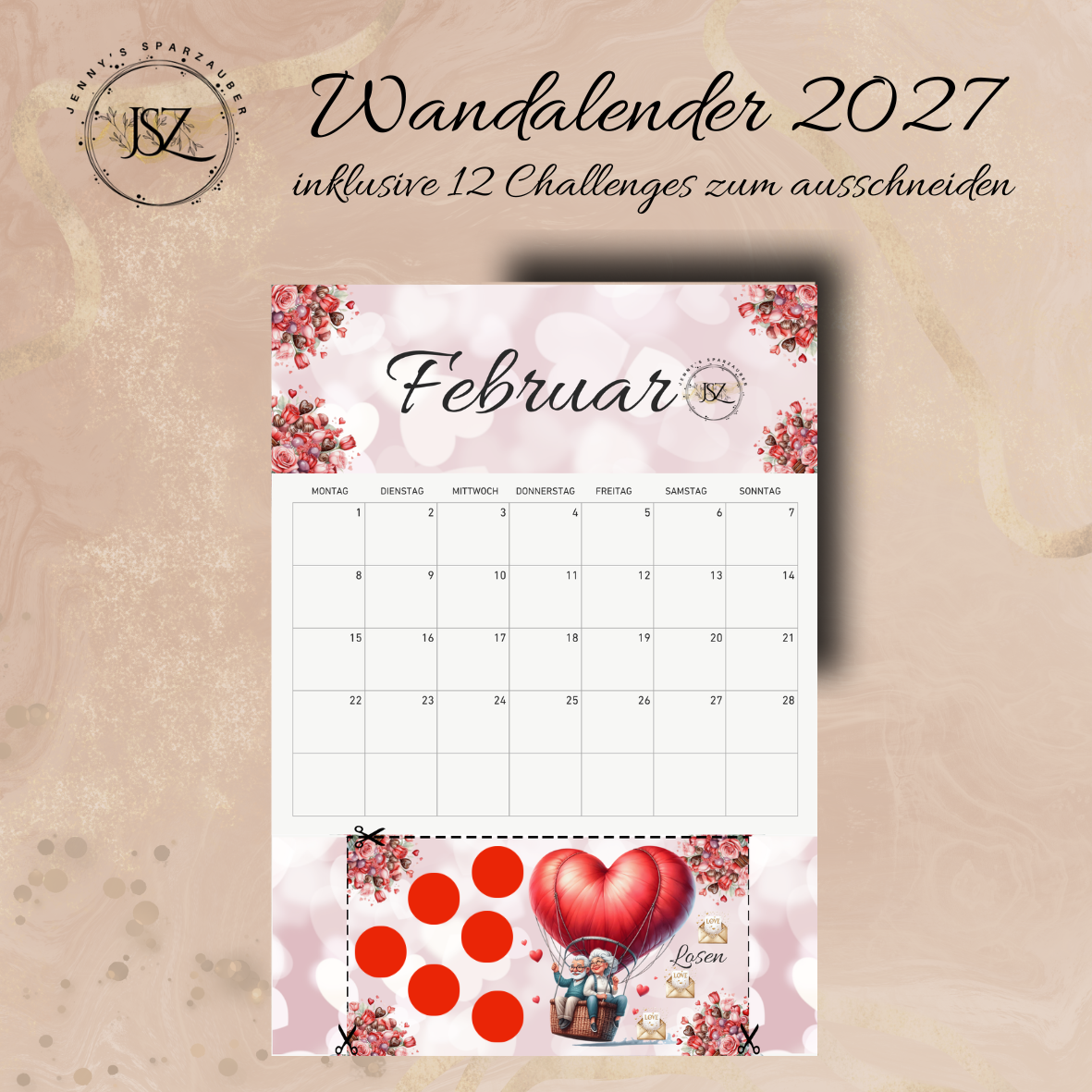 Wandkalender 2027