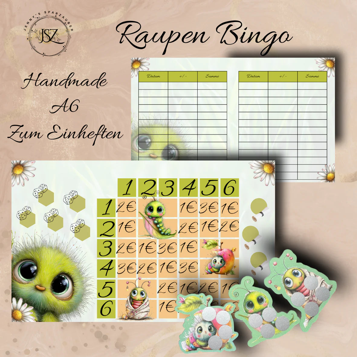 Raupenbingo BWare