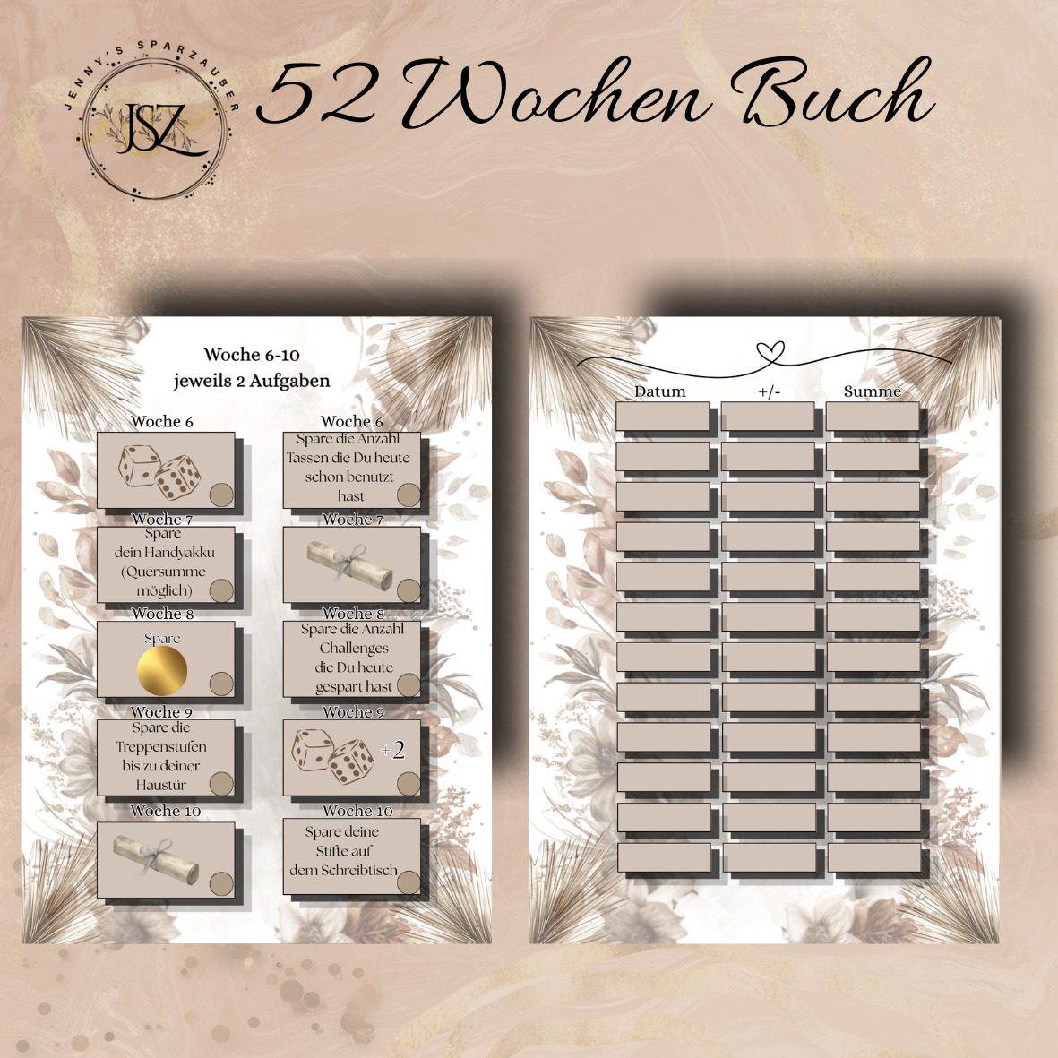 52 Wochen Buch