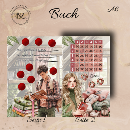 Buch Versunken zwischen den Zeilen A6