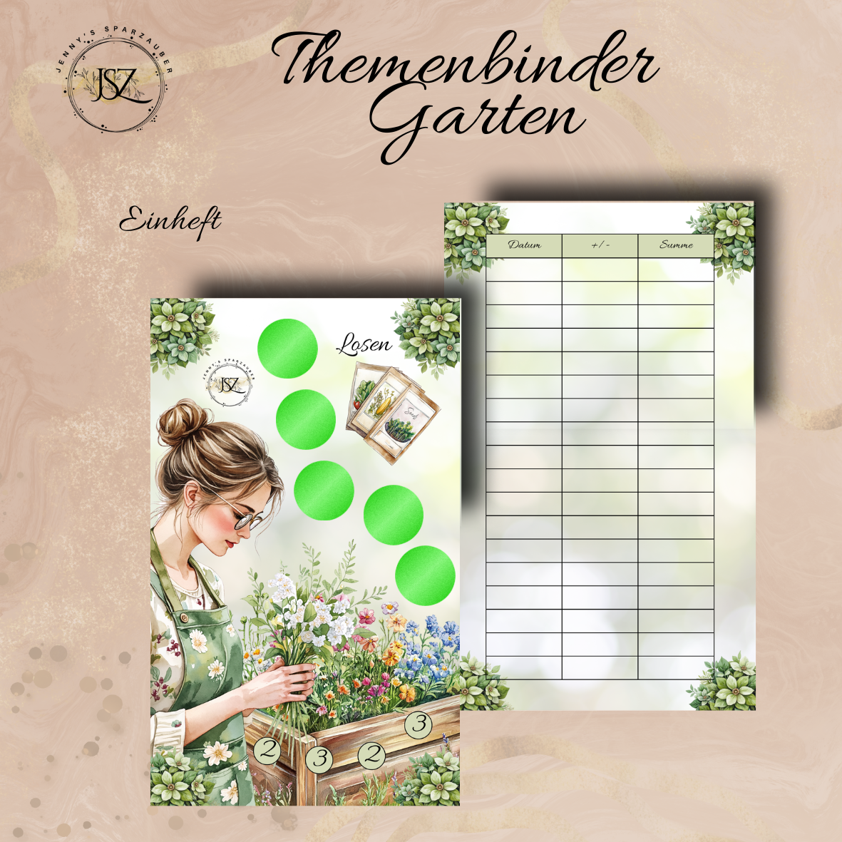 Themenbinder Garten