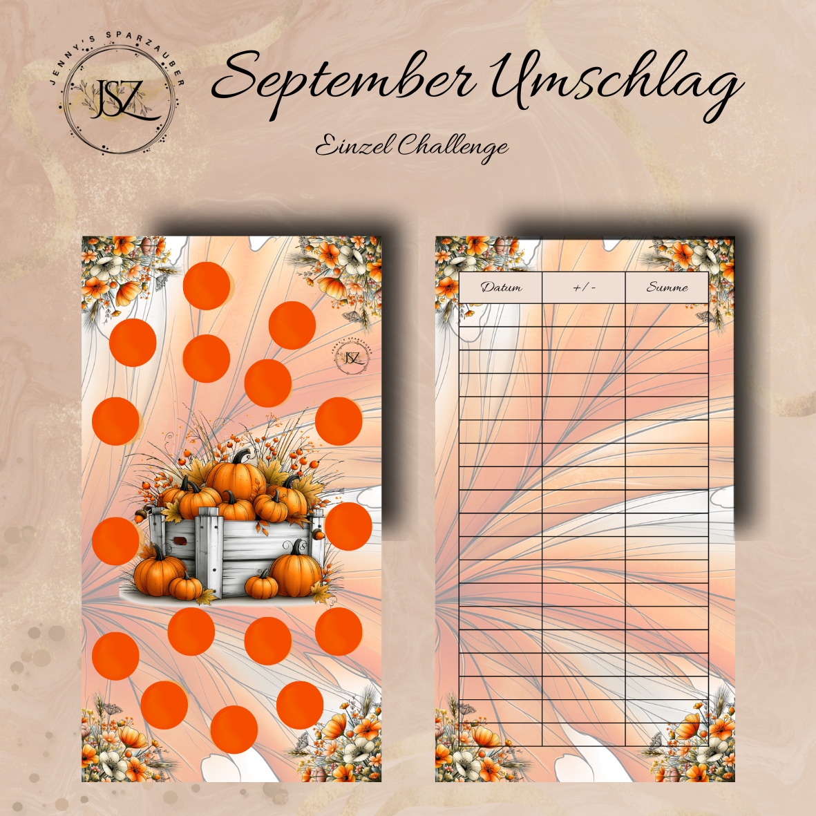 September Umschlag