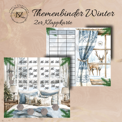 Themenbinder Winter