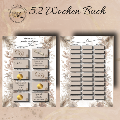 52 Wochen Buch