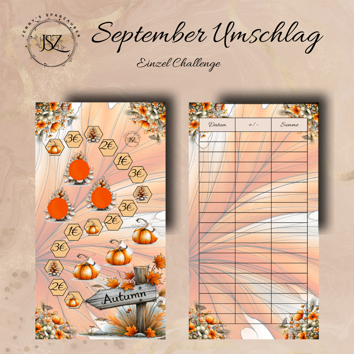 September Umschlag