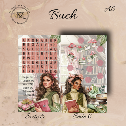 Buch Versunken zwischen den Zeilen A6