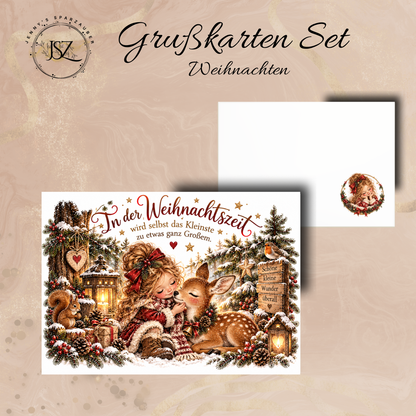 Grußkarten Weihnachtszeit (Klappkarten)