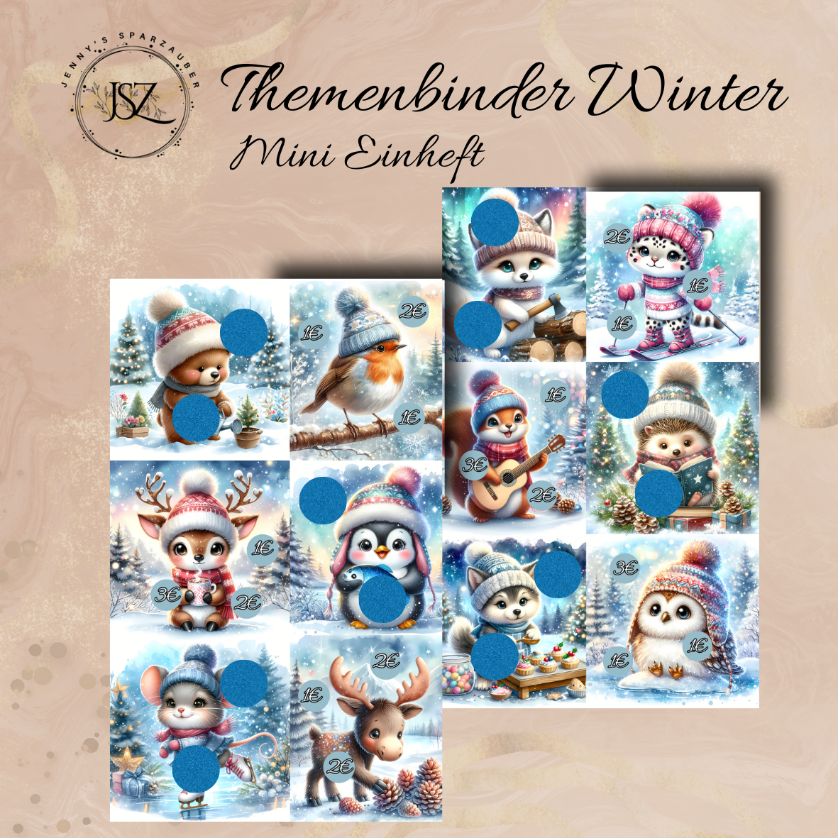 Themenbinder Winter