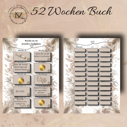 52 Wochen Buch