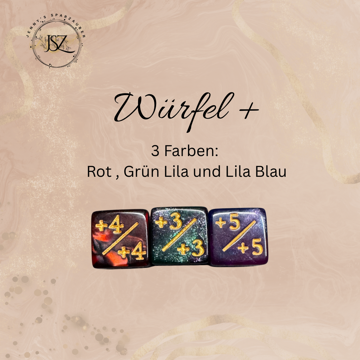 Würfel +/-