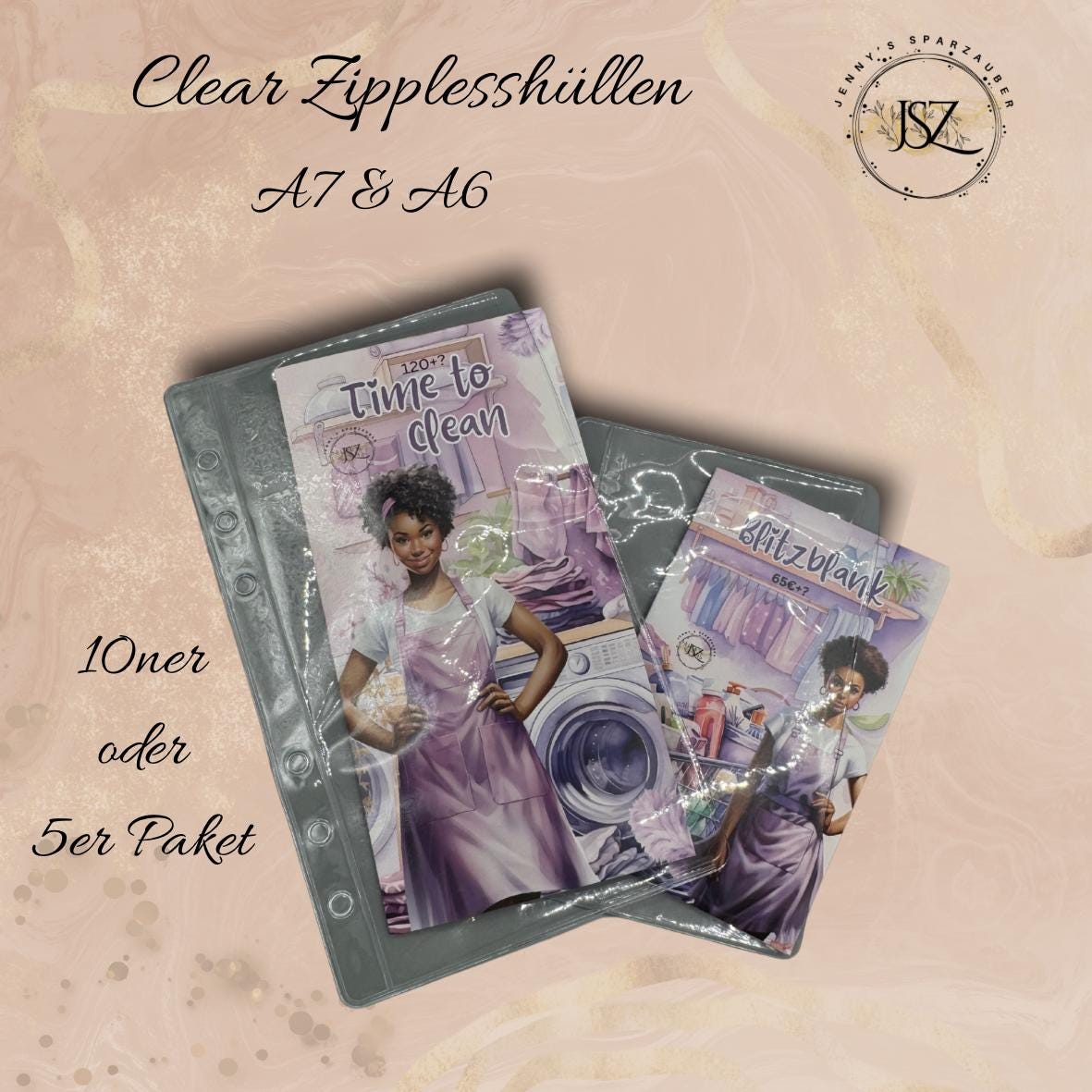 A6 und A7 Zipplesshüllen (Art.-Nr: 184)