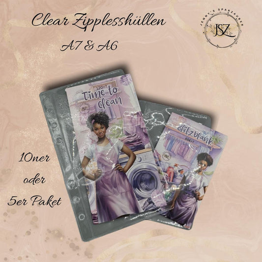 A6 und A7 Zipplesshüllen (Art.-Nr: 184)