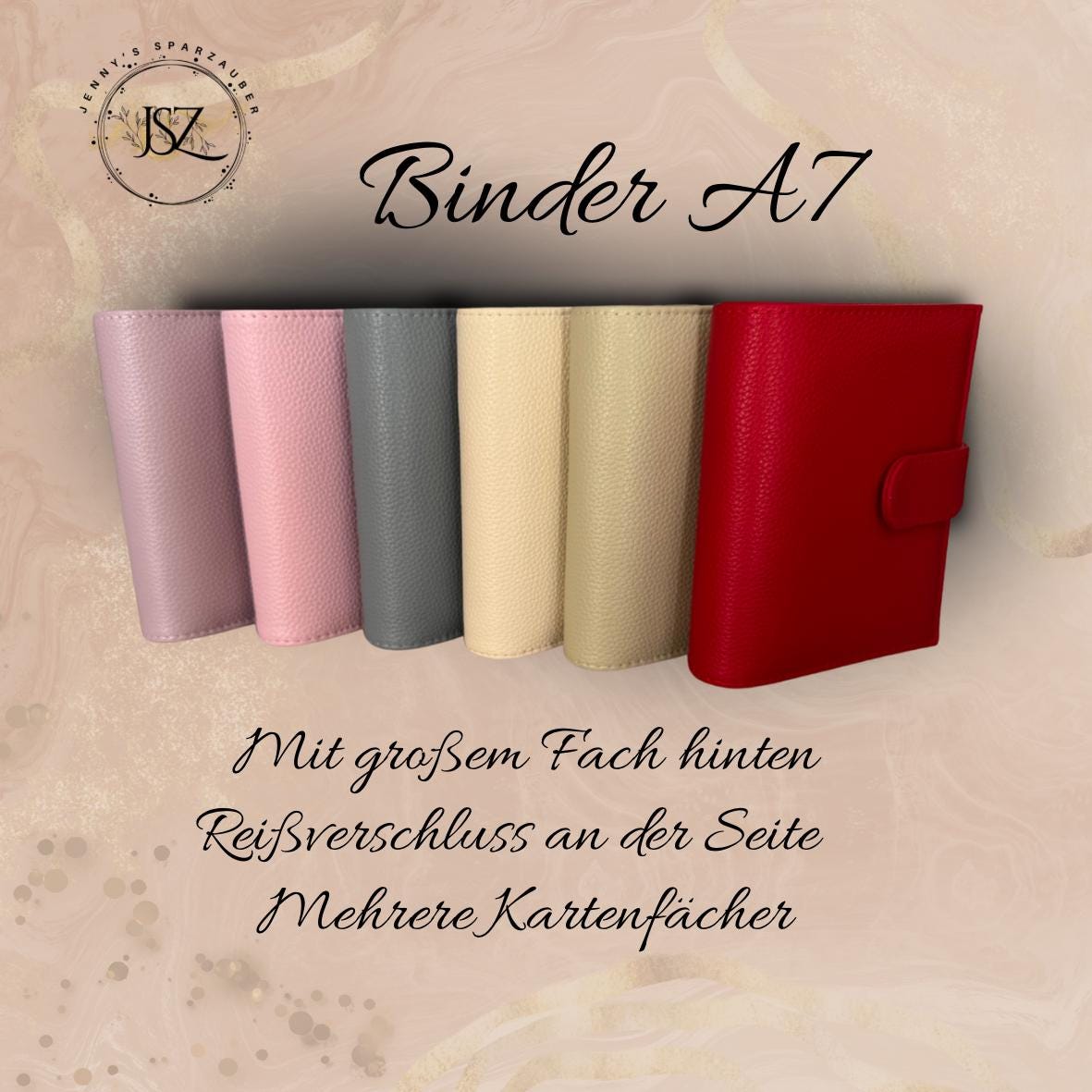 Binder A7 (Art.-Nr: 301)