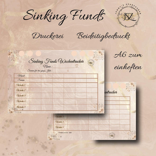 Sinking Funds 5er Set (Art.-Nr: 190)