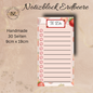 To Do Block Erdbeere