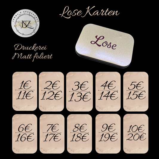 Lose Karten