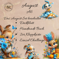 Monatsumschlag August
