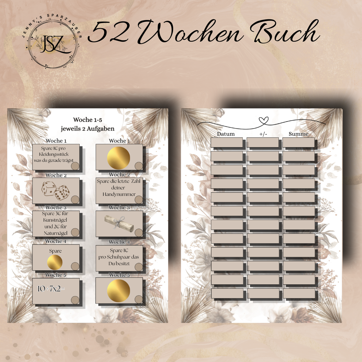 52 Wochen Buch
