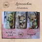 Lesezeichen Wintertiere